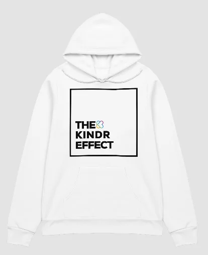THE KINDR EFFECT hoodie white