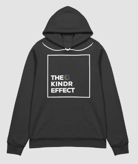 THE KINDR EFFECT blk hoodie